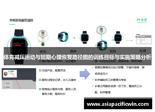 体育减压运动与短期心理恢复路径图的训练目标与实施策略分析